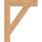 Ekena Millwork Traditional Block Smooth Bracket, Western Red Cedar, 5 1/2"W x 32"D x 40"H BKT06X32X40TRA05SWR - alternate 4